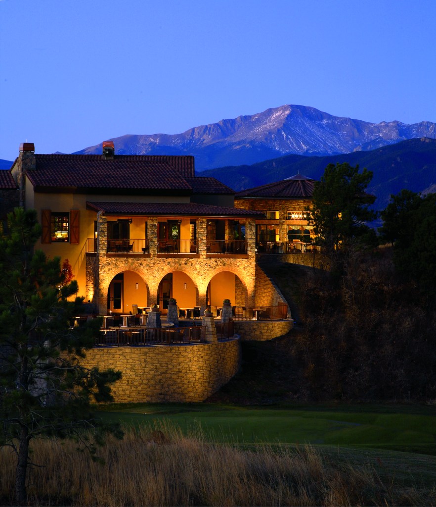 Clubhouse at night